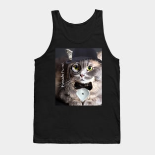 Hercule Purrot Tank Top